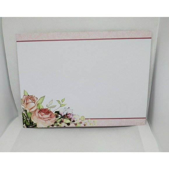 Thoughts & Inspirations Birthday Wishes Pink Floral Greeting Card With Envelope - Picture 7 of 8